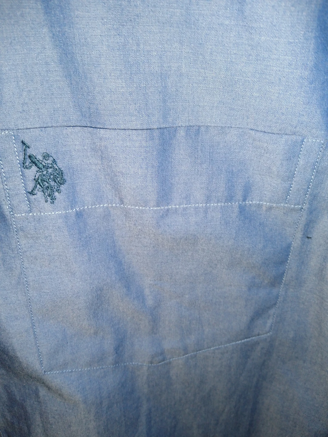 Men's lightweight blue cott