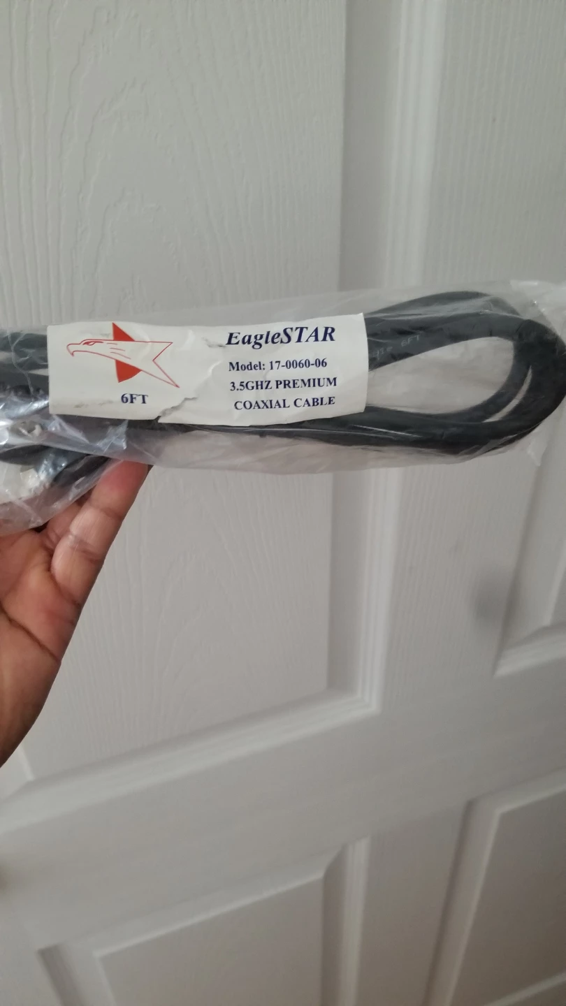 EagleSTAR 6FT Coaxial Cable - New