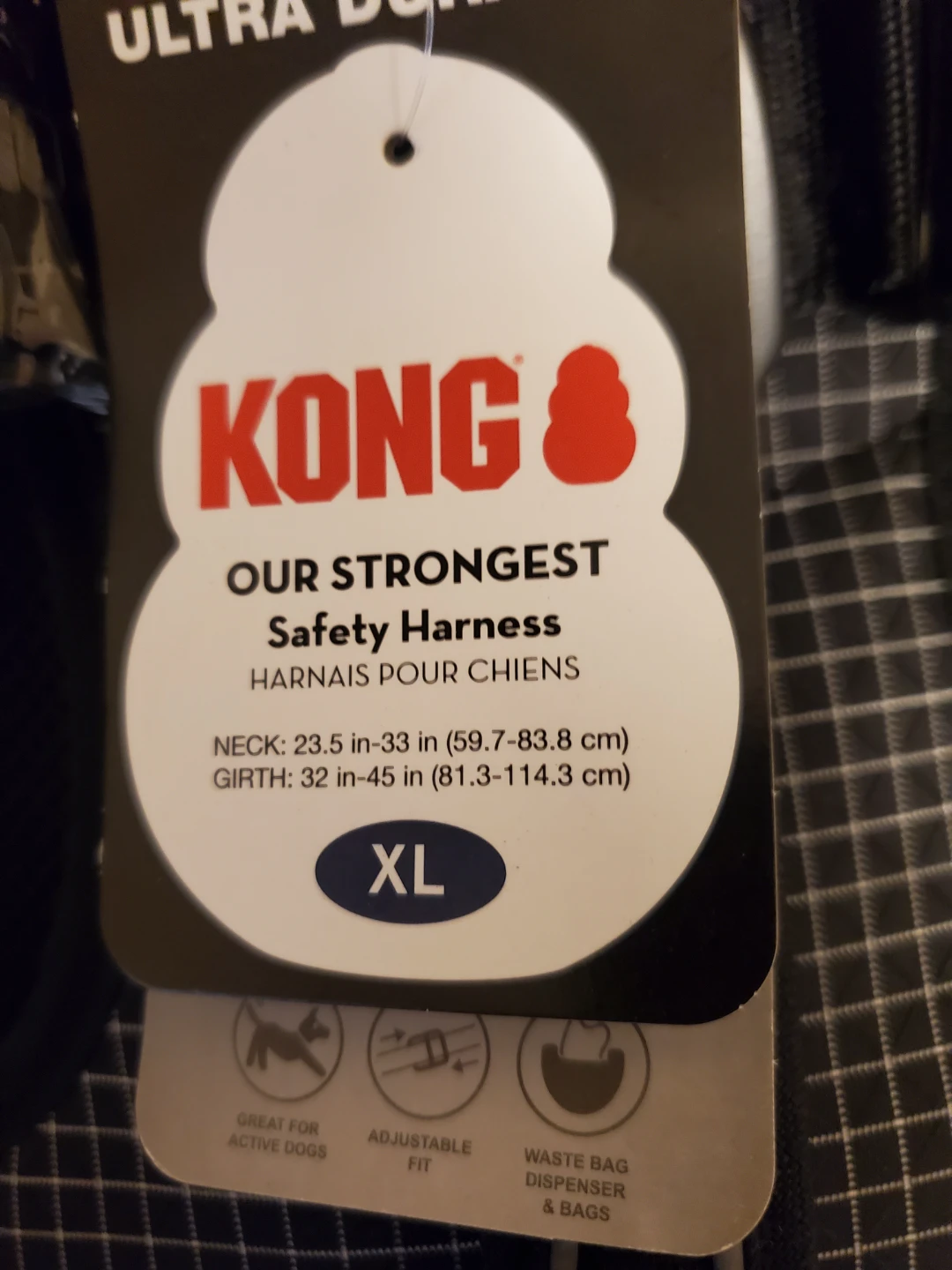 KONG Our Strongest Safety Harness XL - photo 3