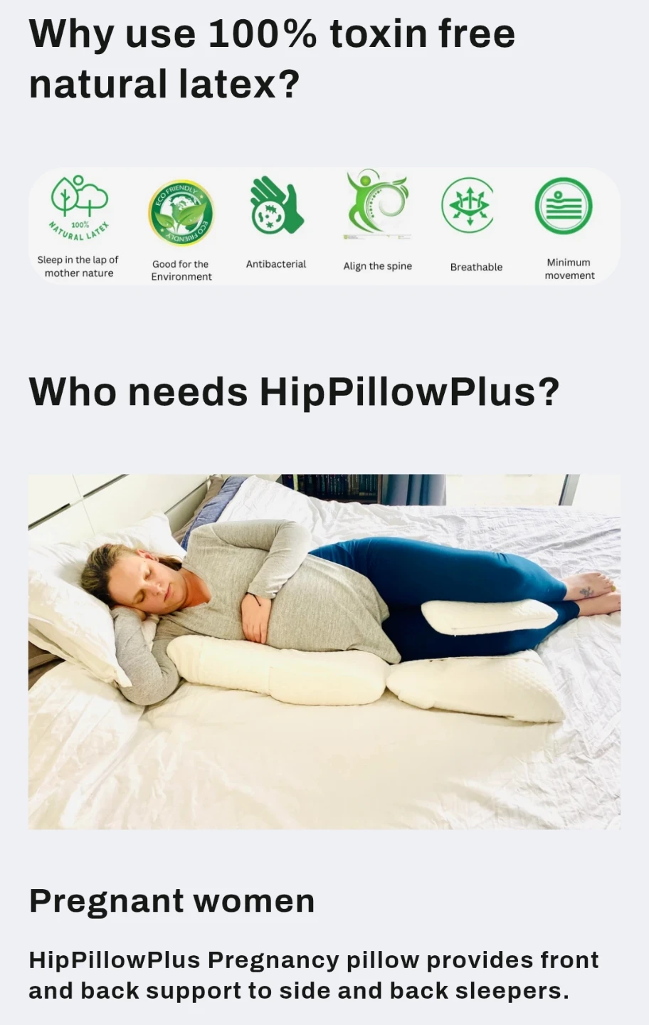 HipPillowPlus Body Pillow Set - NEW!!! - photo 3