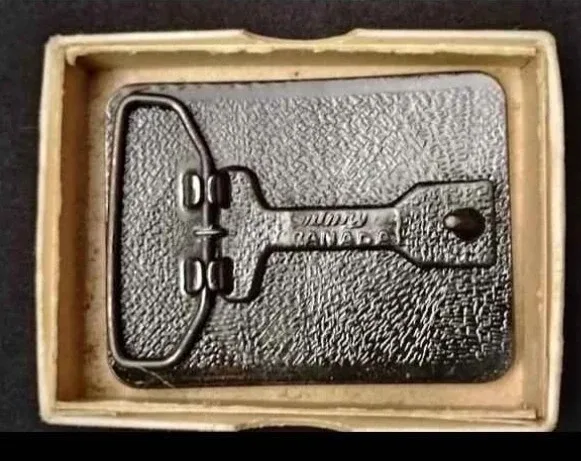 In OG Box • Vintage Sperry New Holland Super Boom Belt Buckle image indicator(2)
