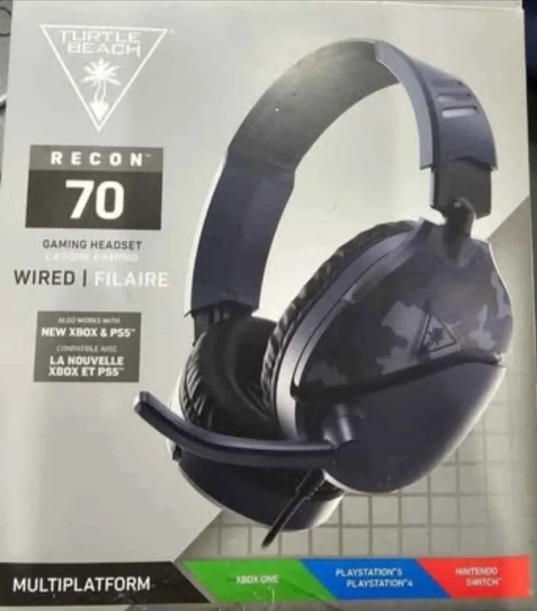 BNIB Turtle Beach Recon 70 Multi Platform Gaming Headset
