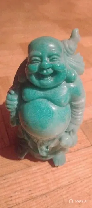 Green Buddha Statue