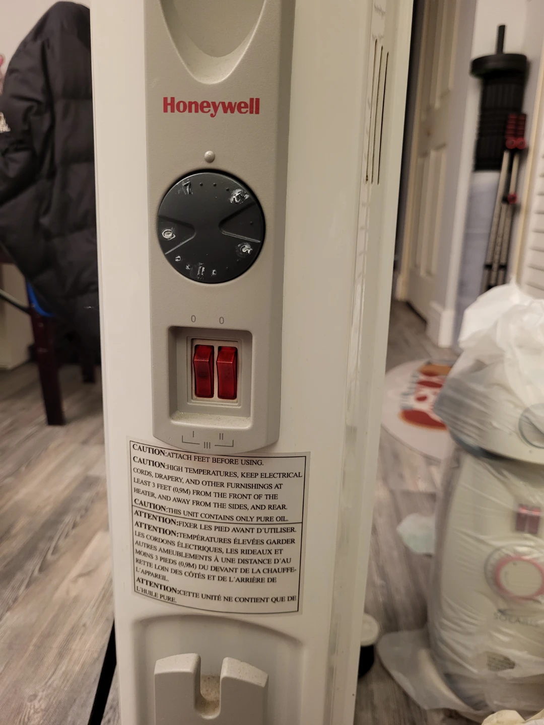 Honeywell Oil Filled Radiator Heater - photo 2