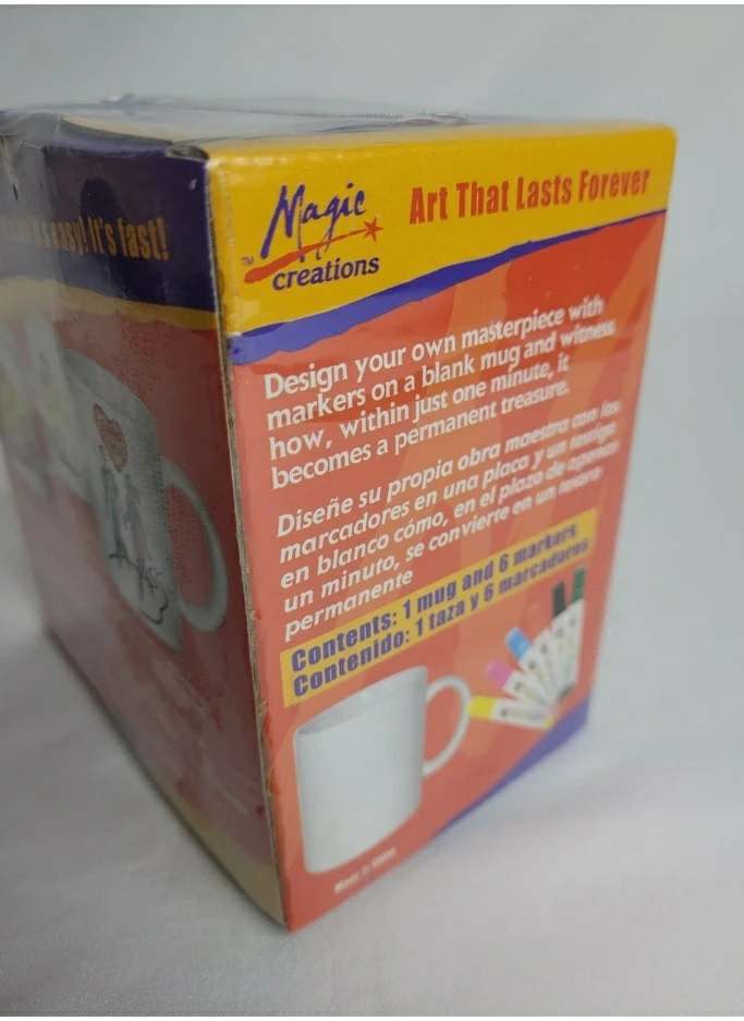 MAGIC CREATIONS MUG AND MARKERS - photo 4