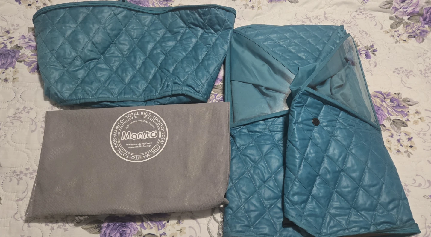 Manito Stroller Weather Shield - Teal