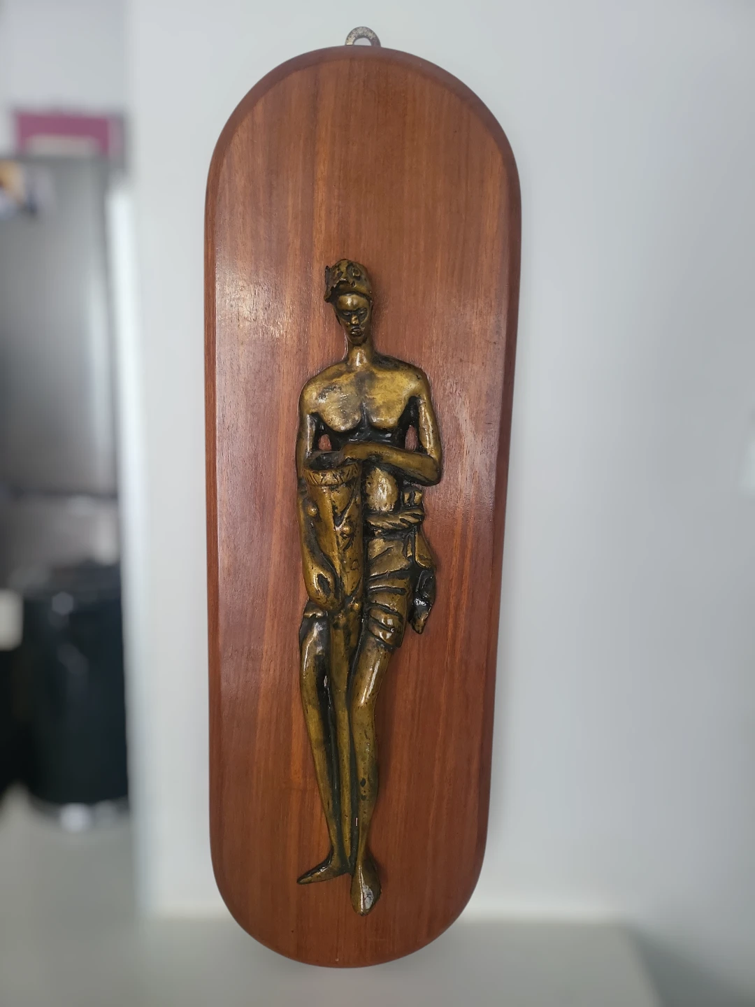Vintage Wood & Bronze Wall Art - photo 2