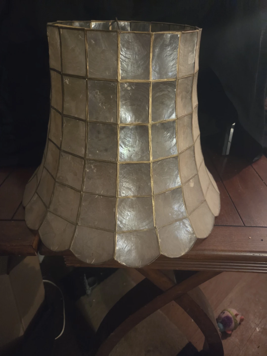 Capiz Shell Lamp Shade