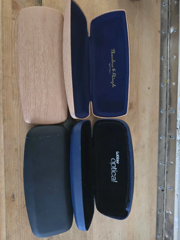 Theodore and Pringle Optical Cases