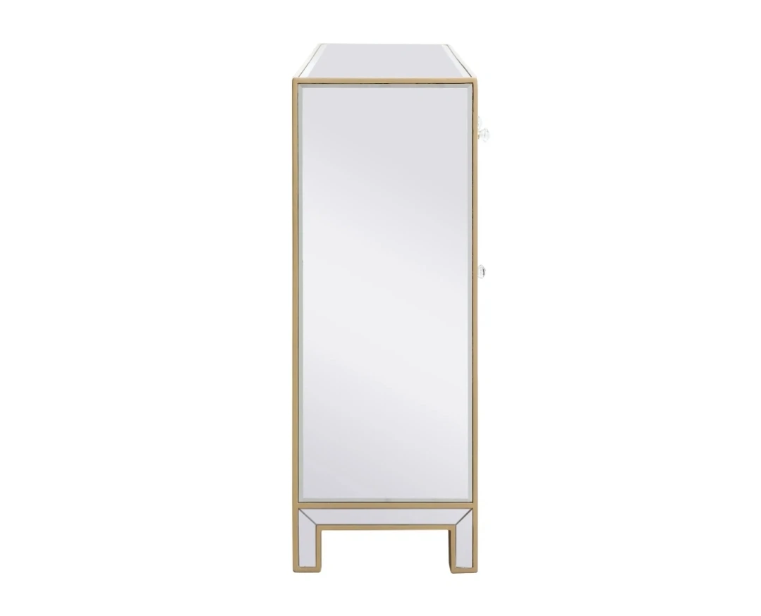 Mirrored Gold Trim Sideboard - photo 5