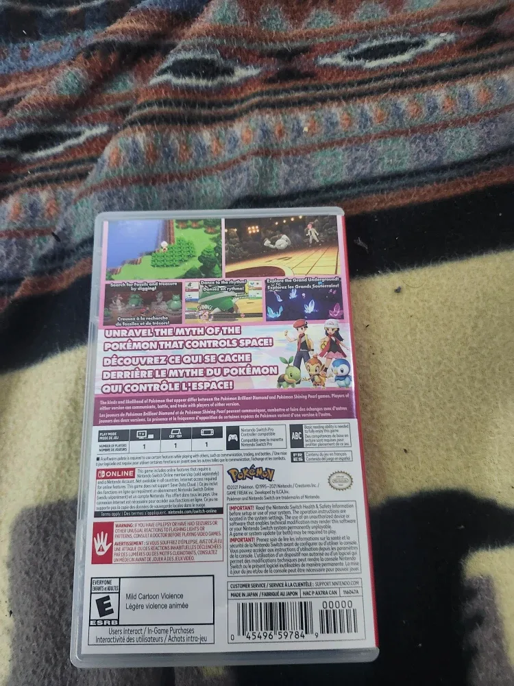 Pokémon Shining Pearl Nintendo Switch Game image indicator(3)