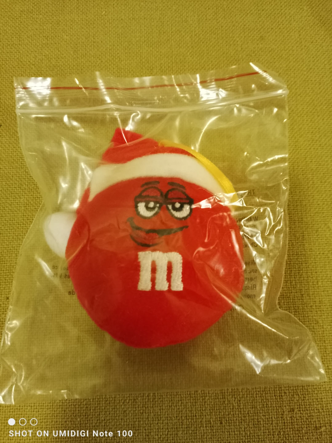 🎄 🆕 M&M's Christmas Plush Ornaments 🚨 (6) for $4.99 🎄 🆕 - photo 3