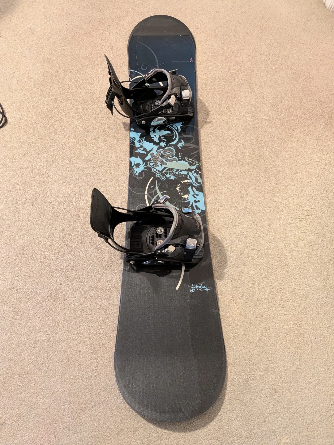 K2 Skyla 147 Snowboard with Burton Boots - photo 4