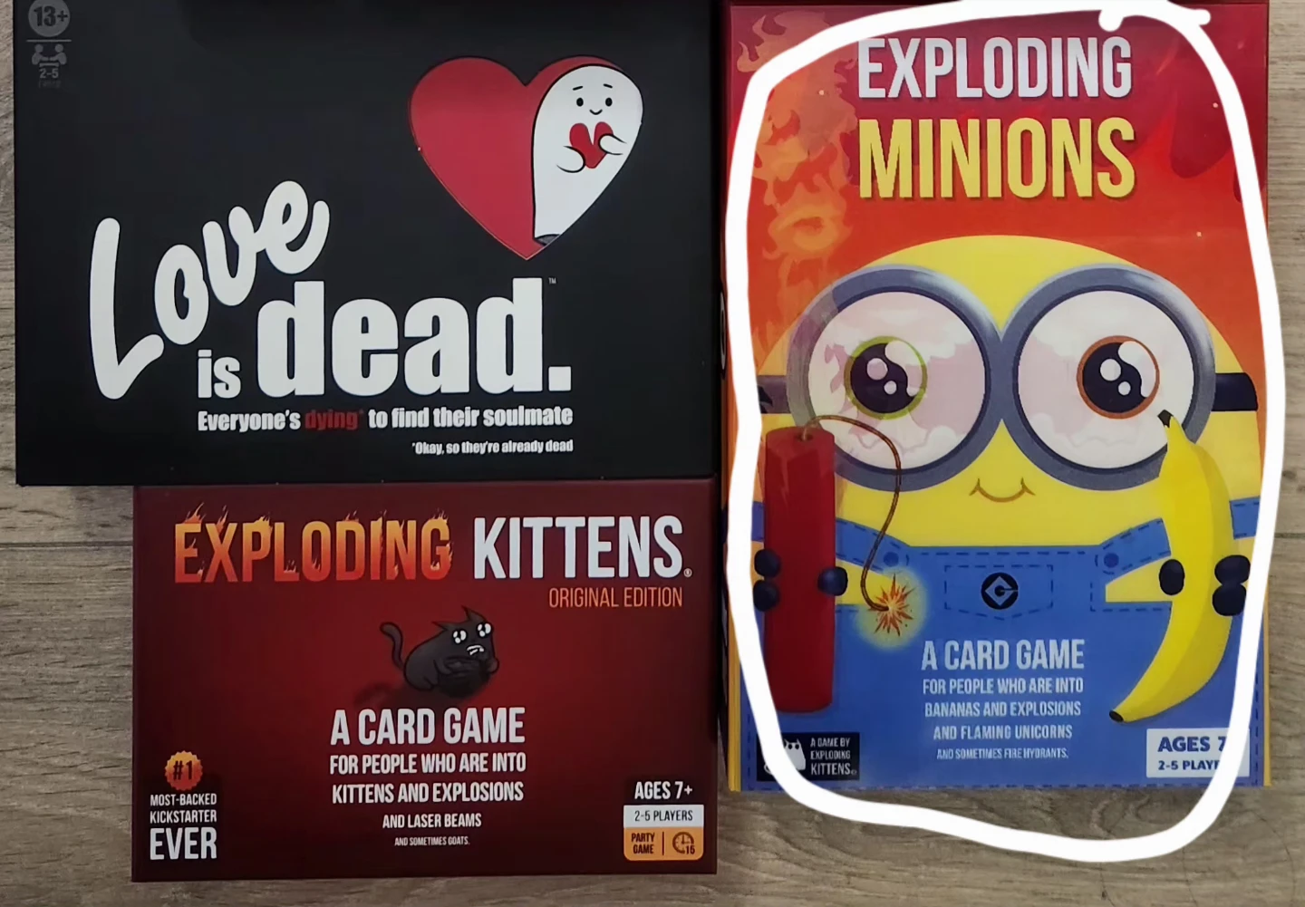 Exploding Minions Card Game