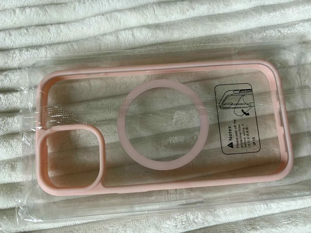 iPhone 15 Pink Phone Case - New!