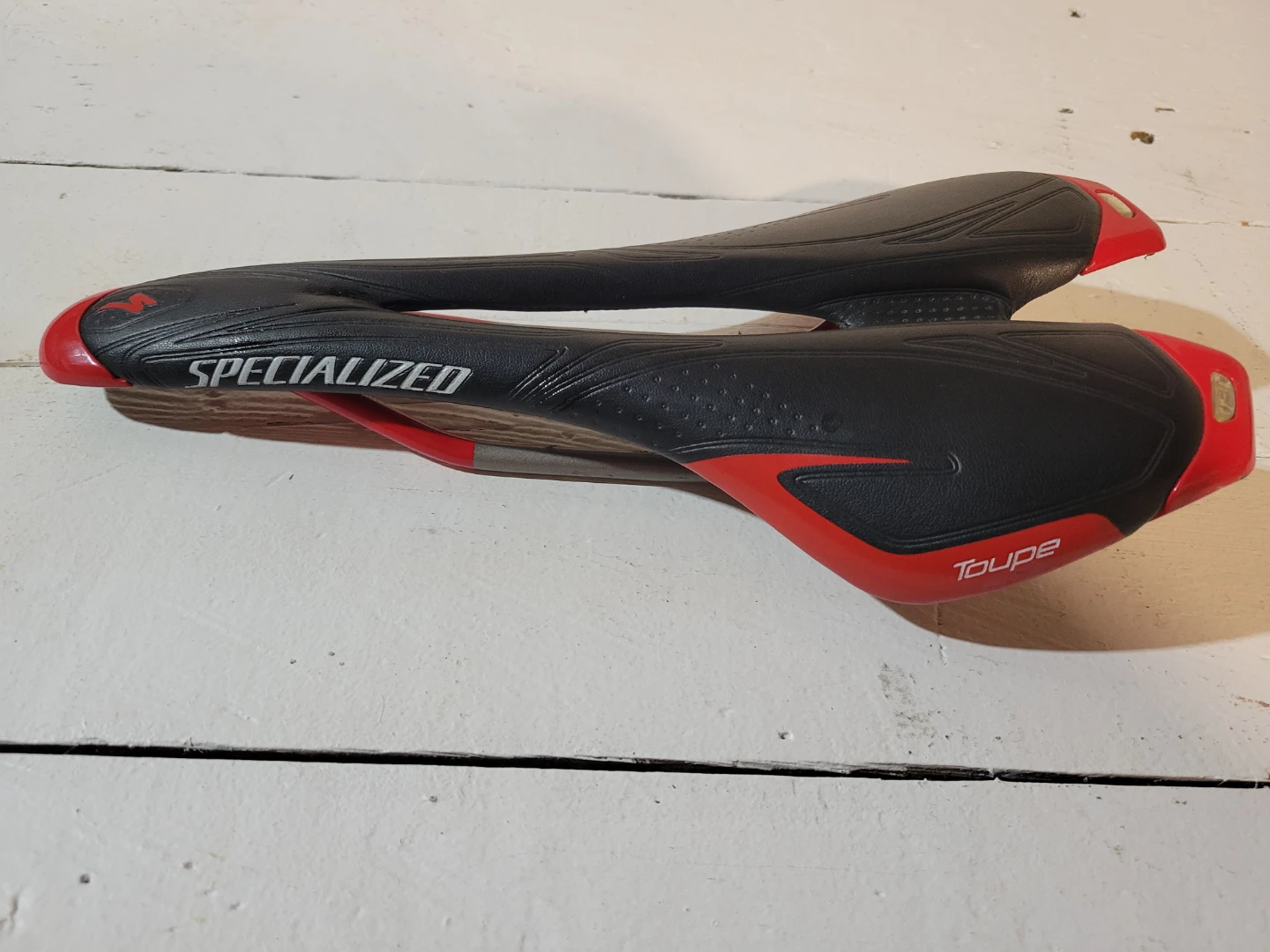 Specialized Toupe Bike Saddle - Black & Red - photo 5