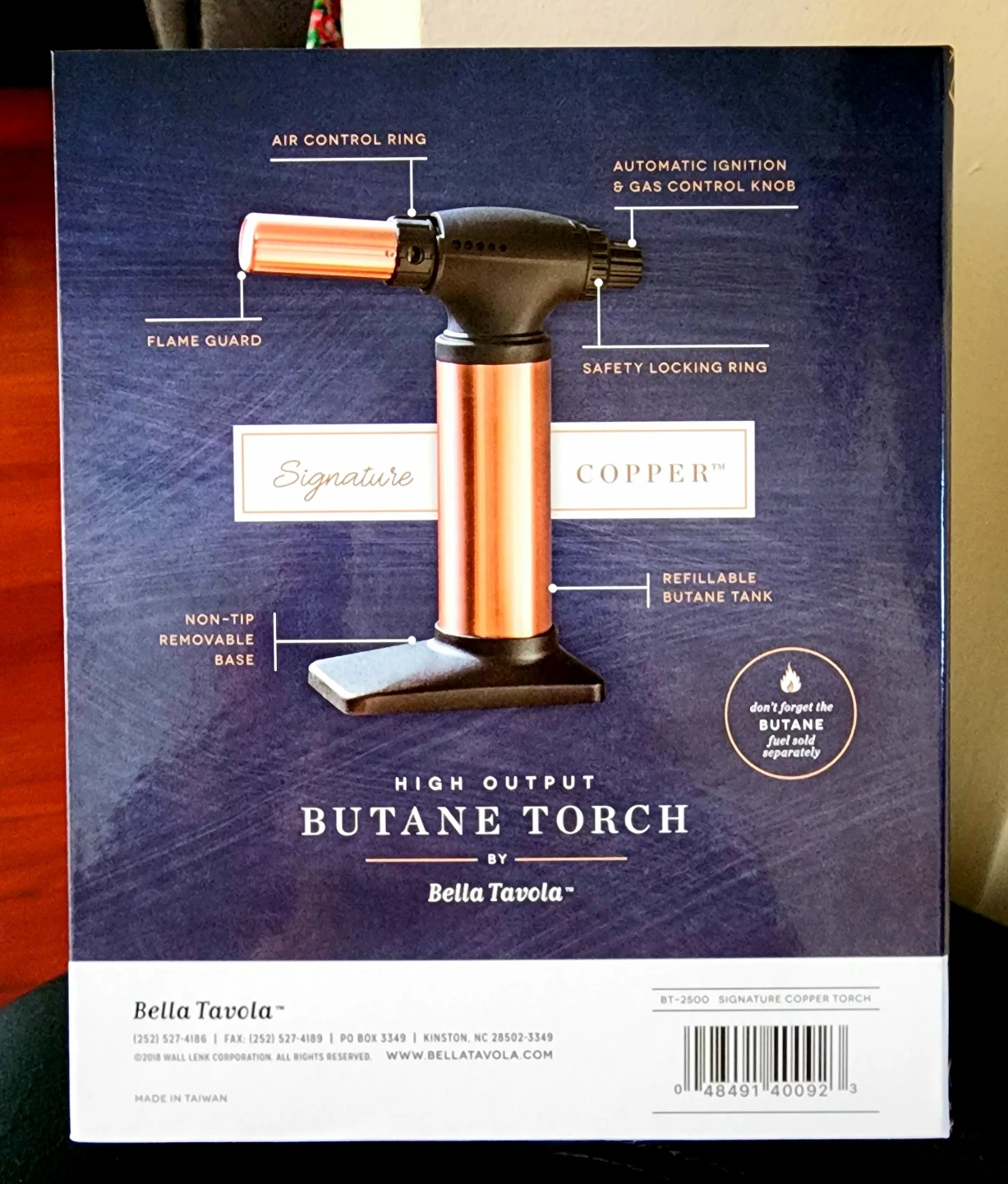 Bella Tavola High Output Butane Torch BNIB - photo 2