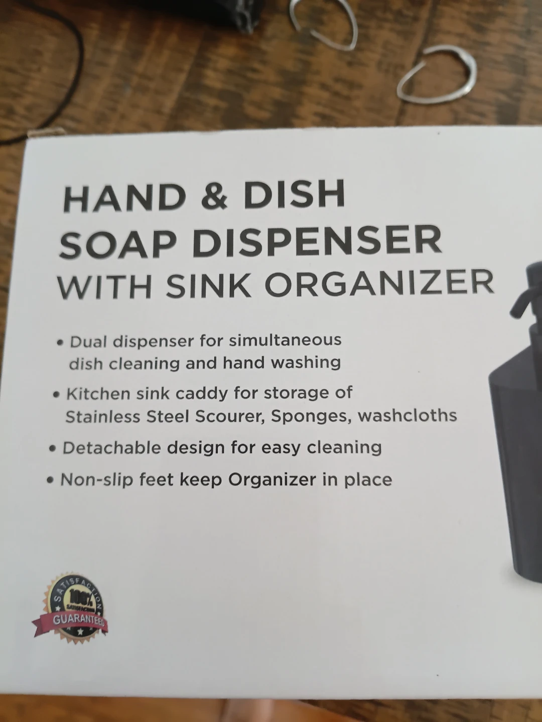 New Hand & Dish Soap Dispenser with Sink Organizer - photo 2
