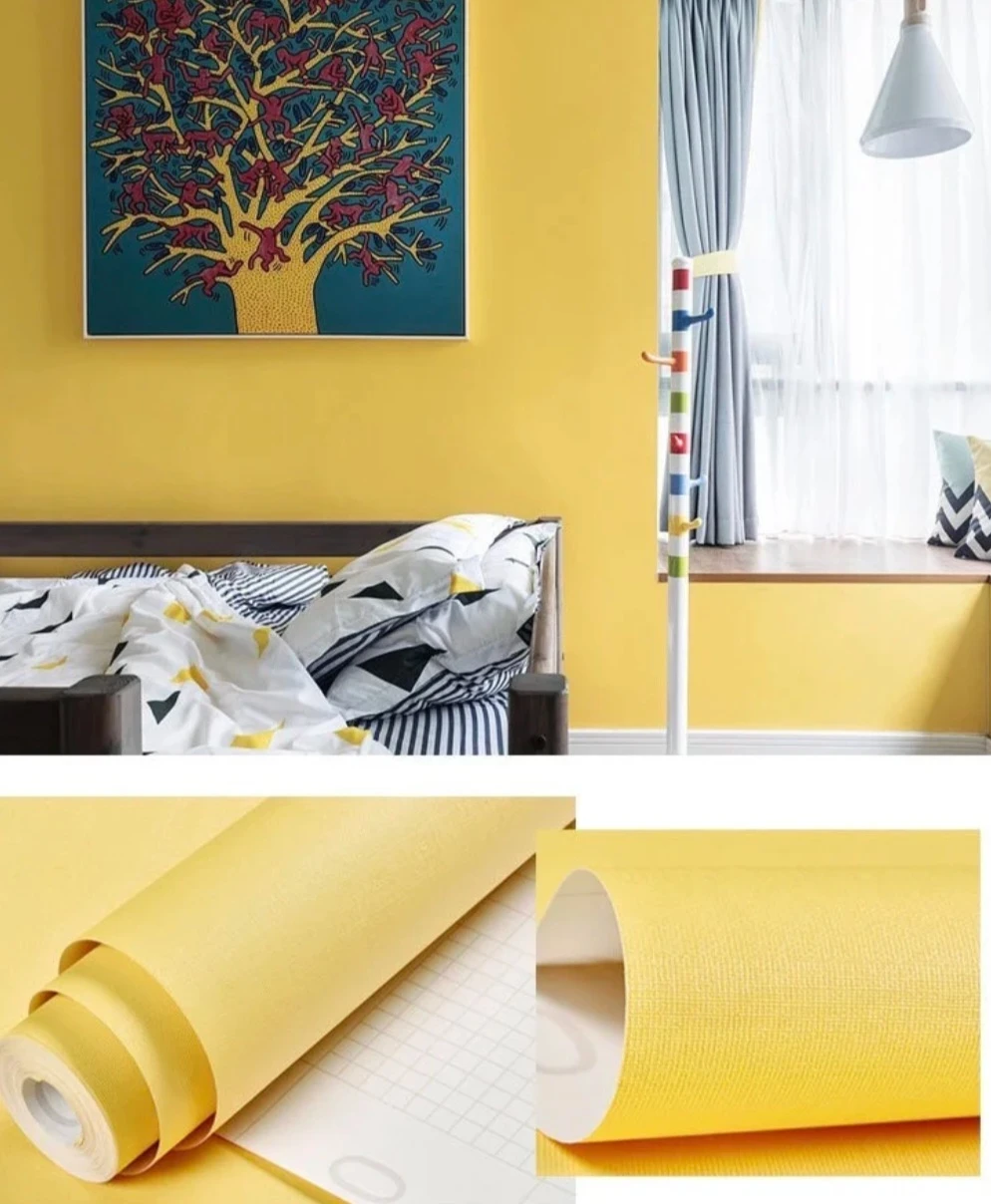 Yellow Peel and Stick Wallpaper - photo 2