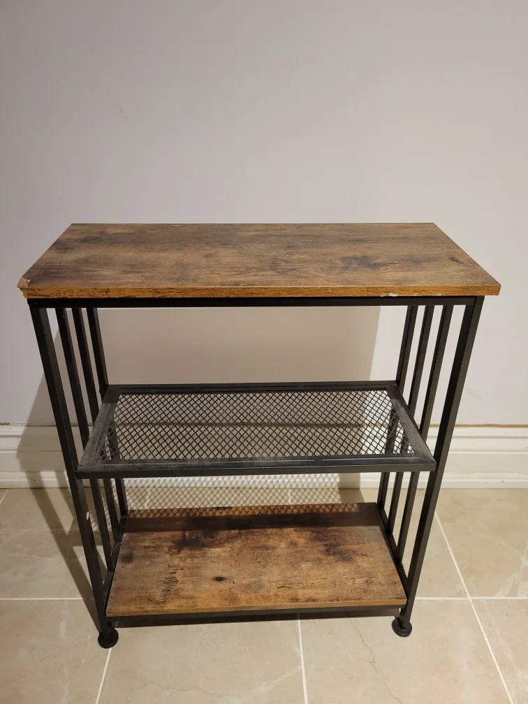 Brown & Black End Table #Cleanout
