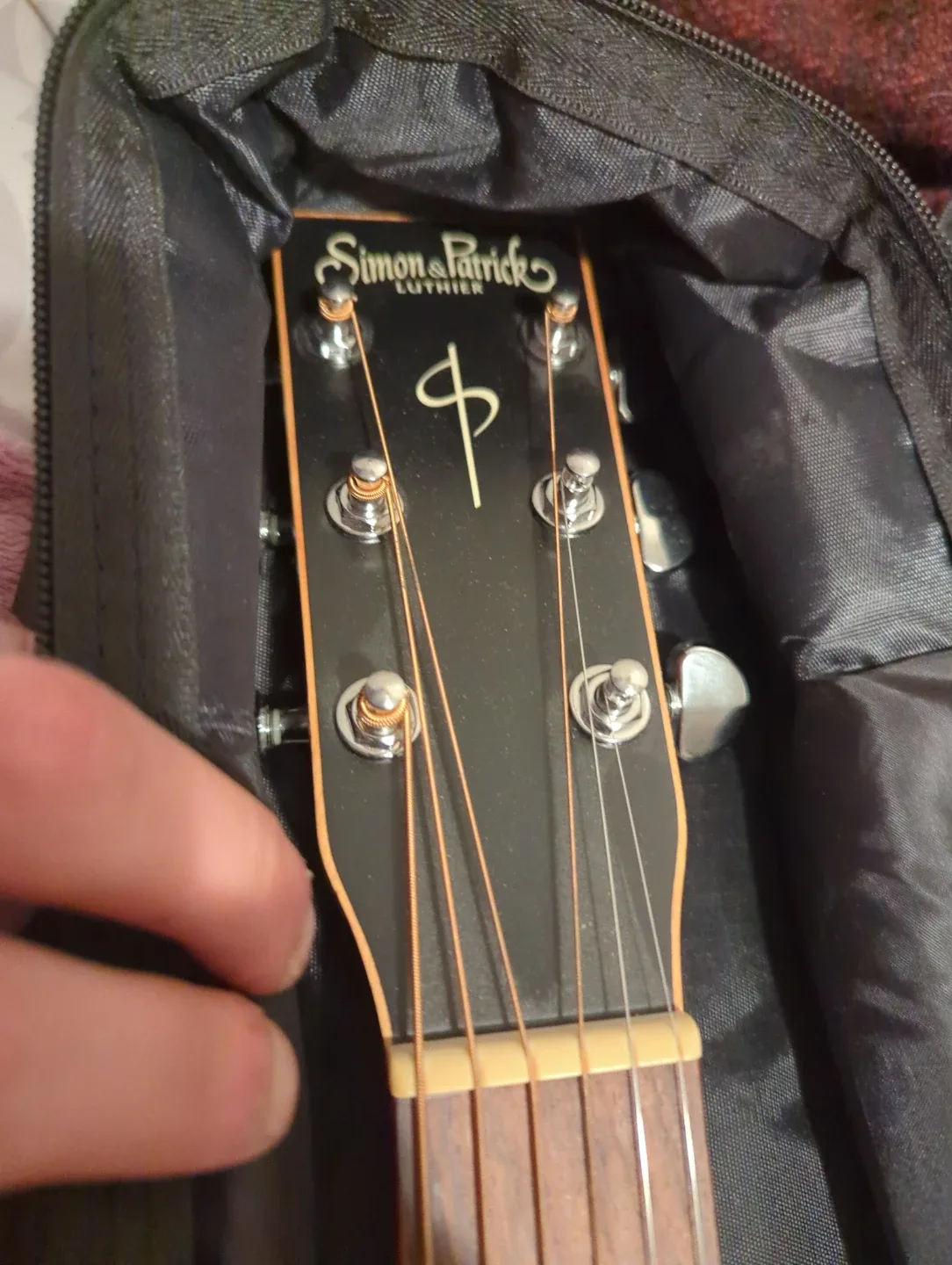 Simon & Patrick Natural Folk Acoustic Guitar image indicator(3)