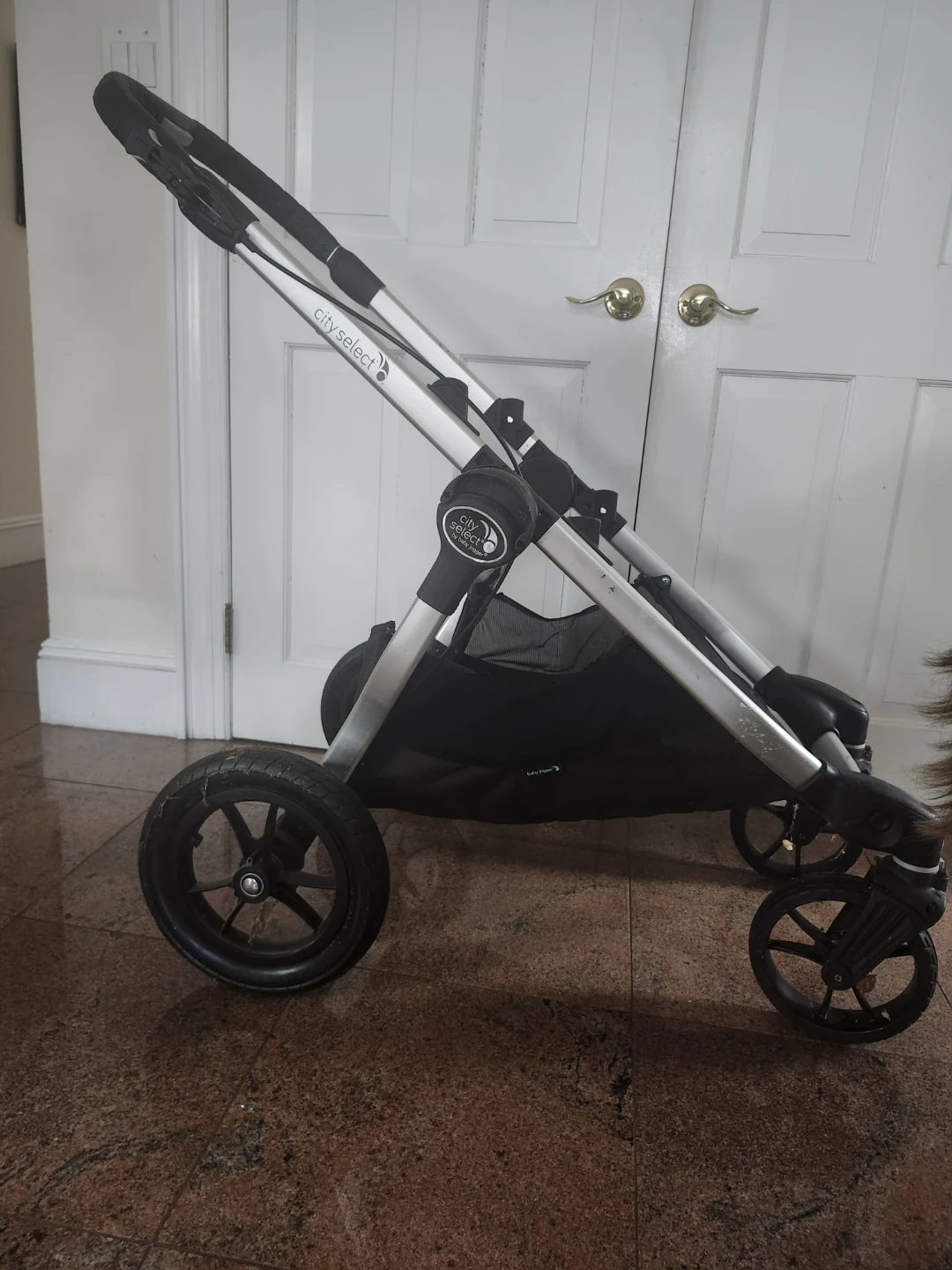 City Select Baby Jogger Stroller - Silver/Black