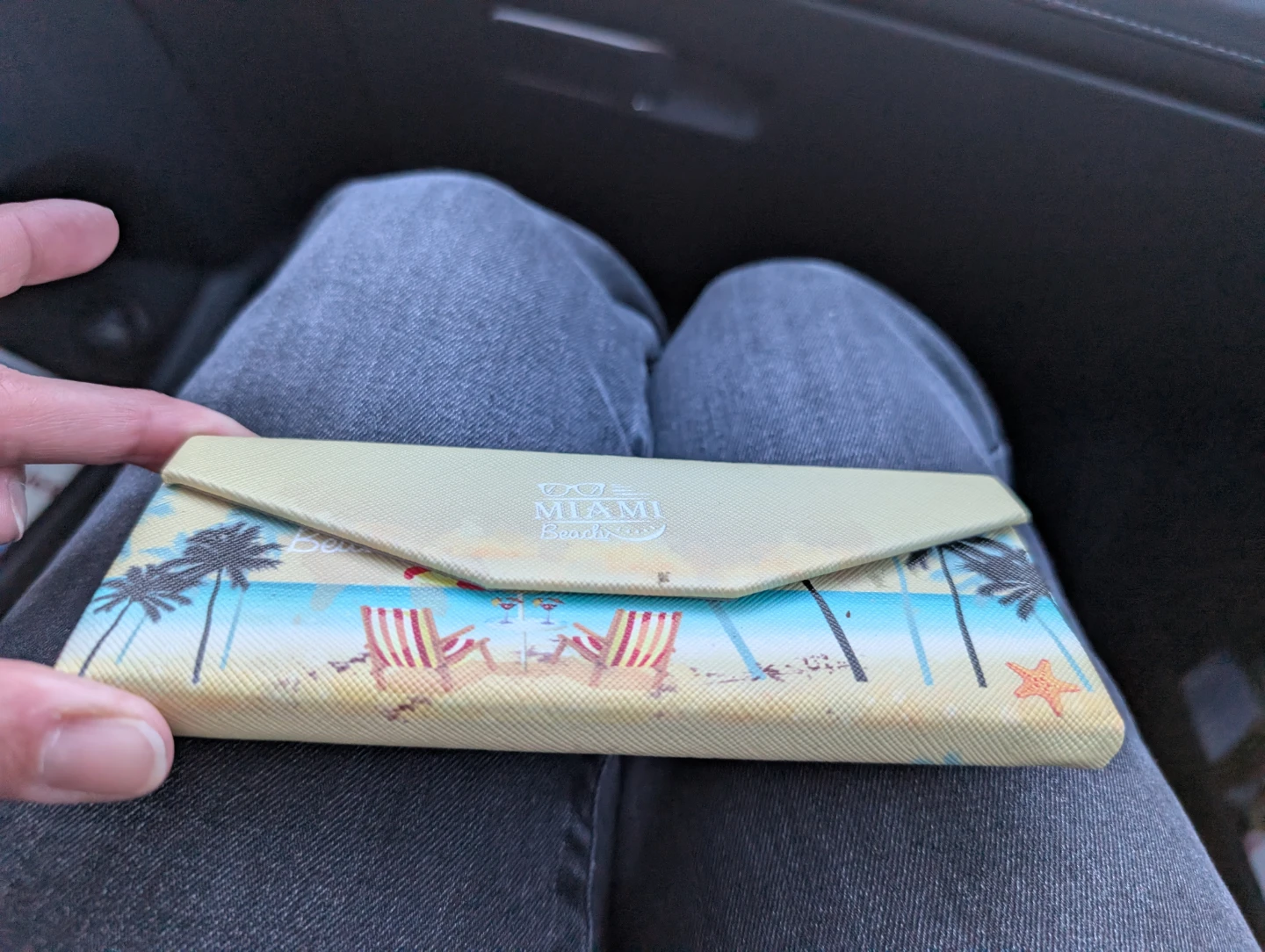 Miami Beach Sunglasses Case #gifting