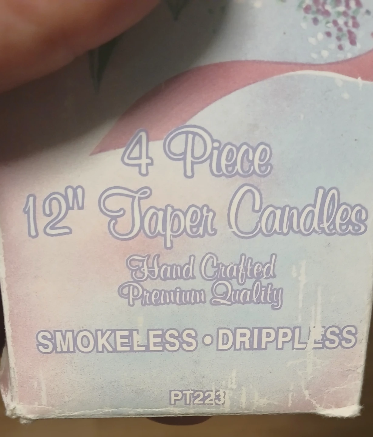 Candle Craft 12" Taper Candles - 4 Piece Set - photo 2