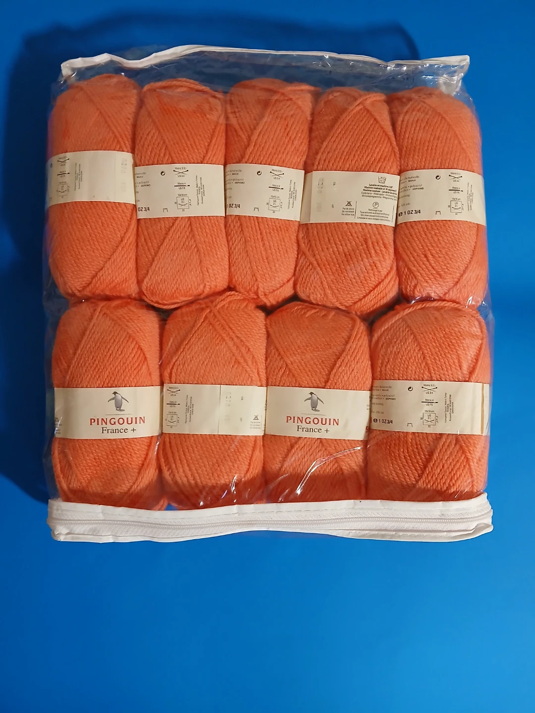 Pinguoin France+ Coral Yarn - 10 Skeins - photo 2