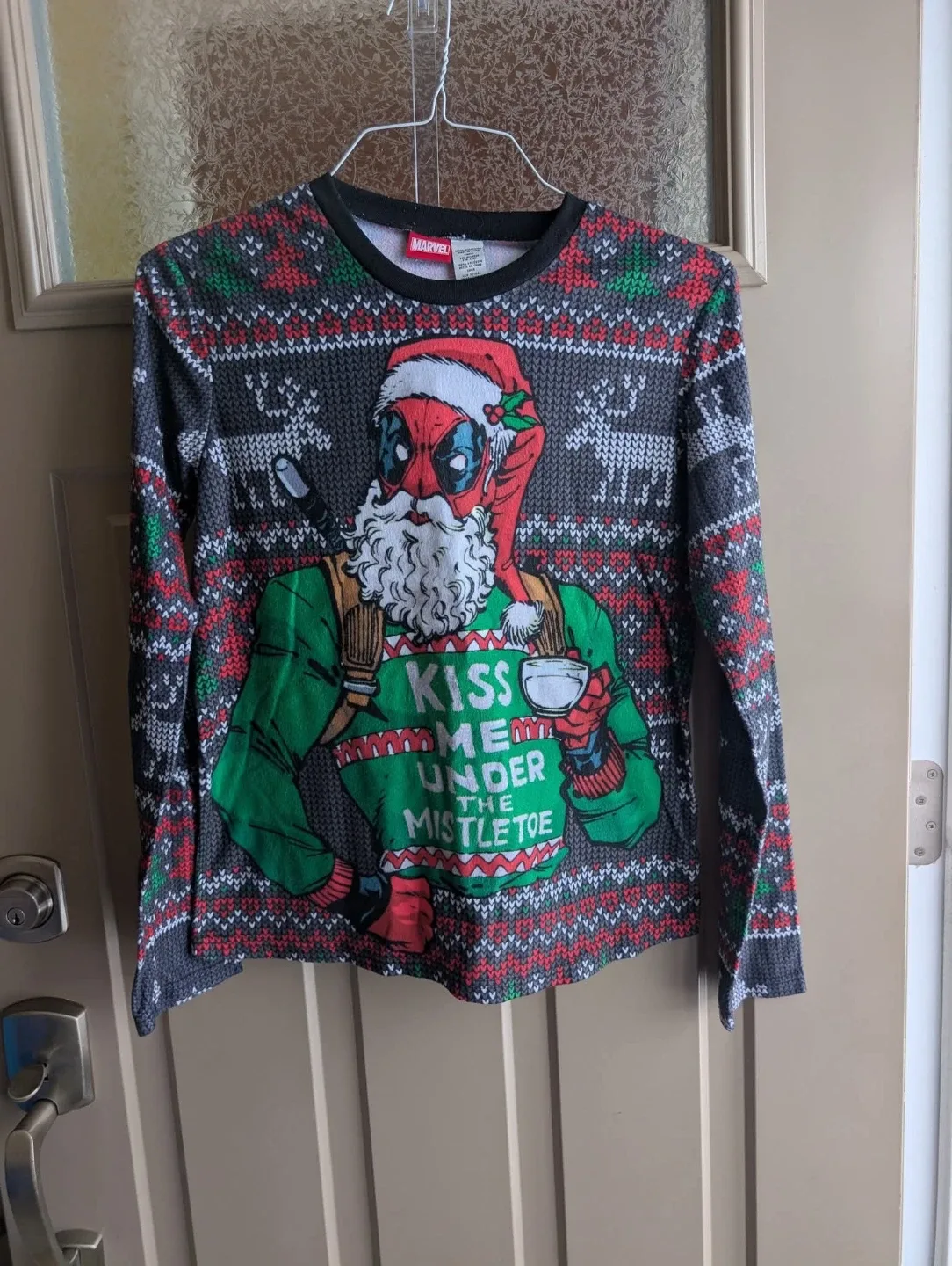 Mens sz sm Deadpool pajama set