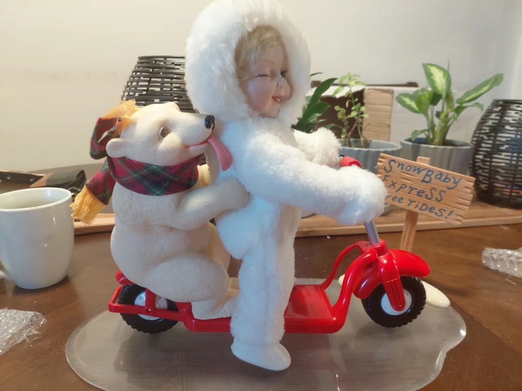 Snowbaby Express Figurine #Cleanout