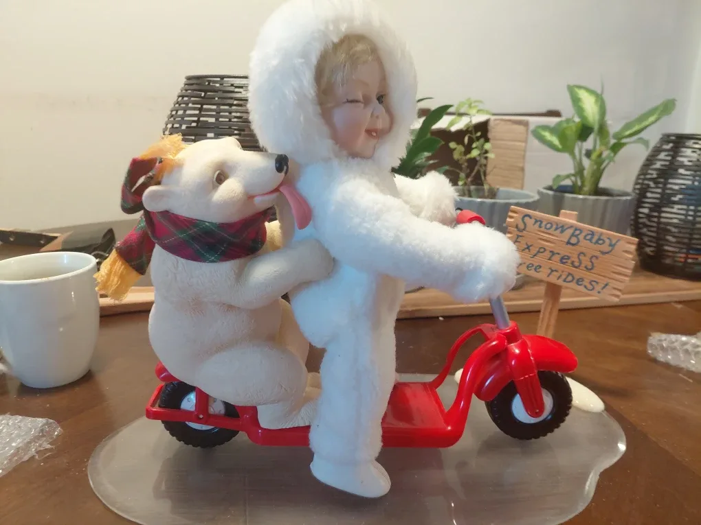 Snowbaby Express Figurine #Cleanout