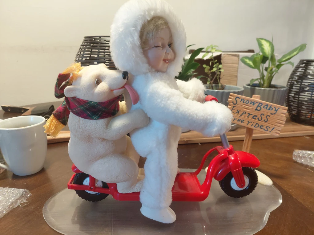 Snowbaby Express Figurine #Cleanout - photo 2