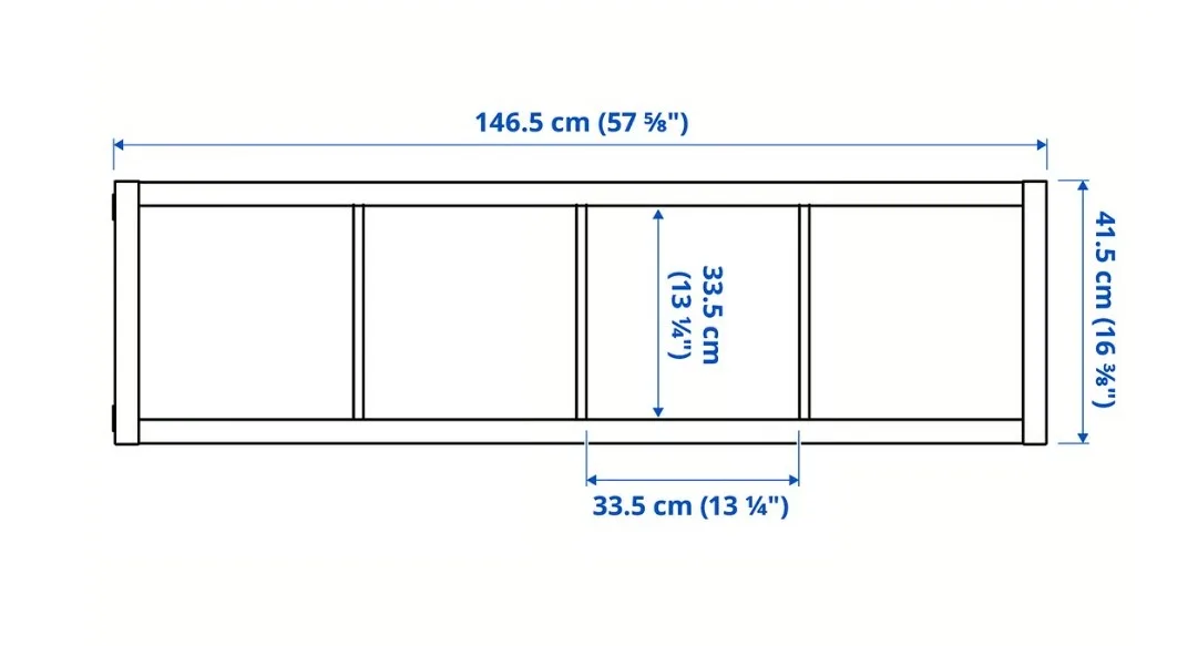 Console storage table with legs, Ikea image indicator(3)