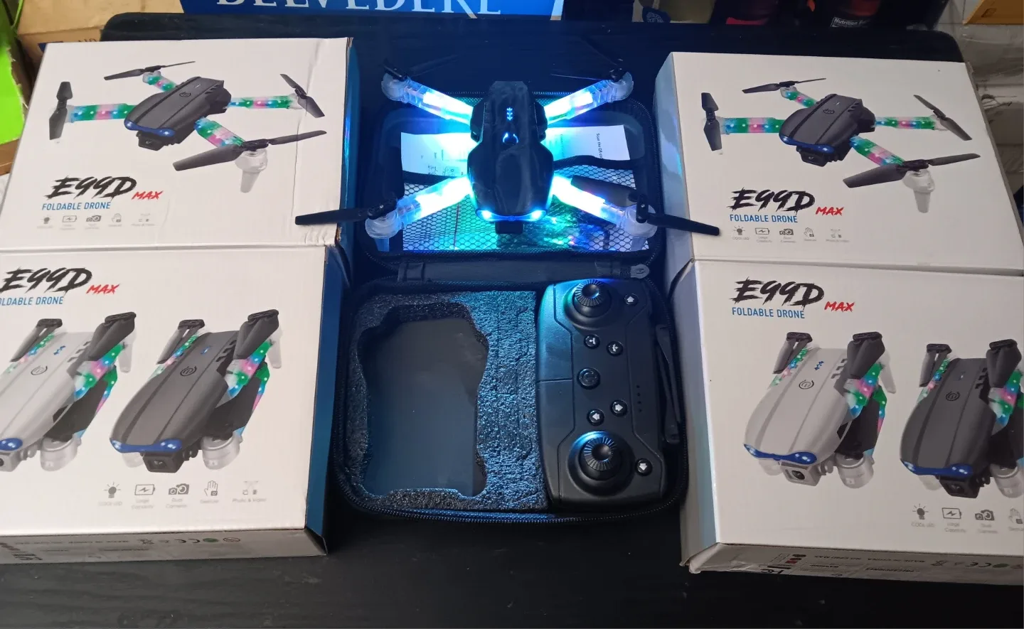 E99D MAX Foldable Hd Camera Drone (EACH)