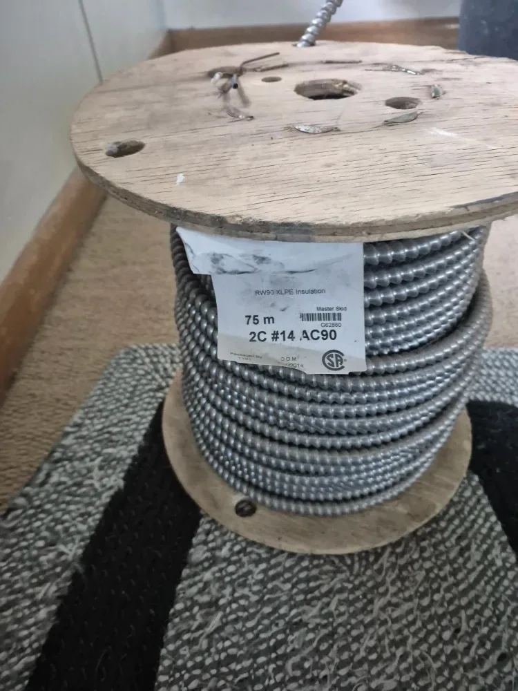 75m 2C #14 AC90 Electrical Wire