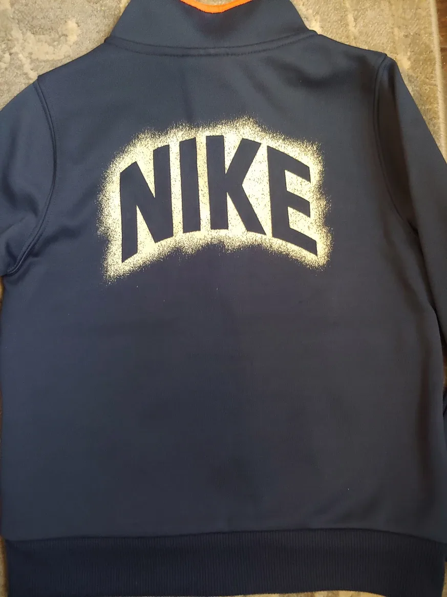 New Nike kids Tracksuit Size S-4/5T Blue image indicator(5)