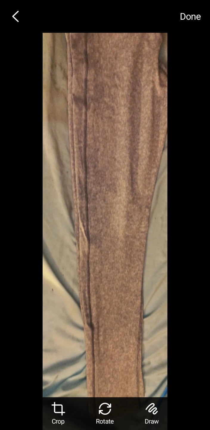 PINK Gray Athletic ultimate lace-up Leggings - photo 2
