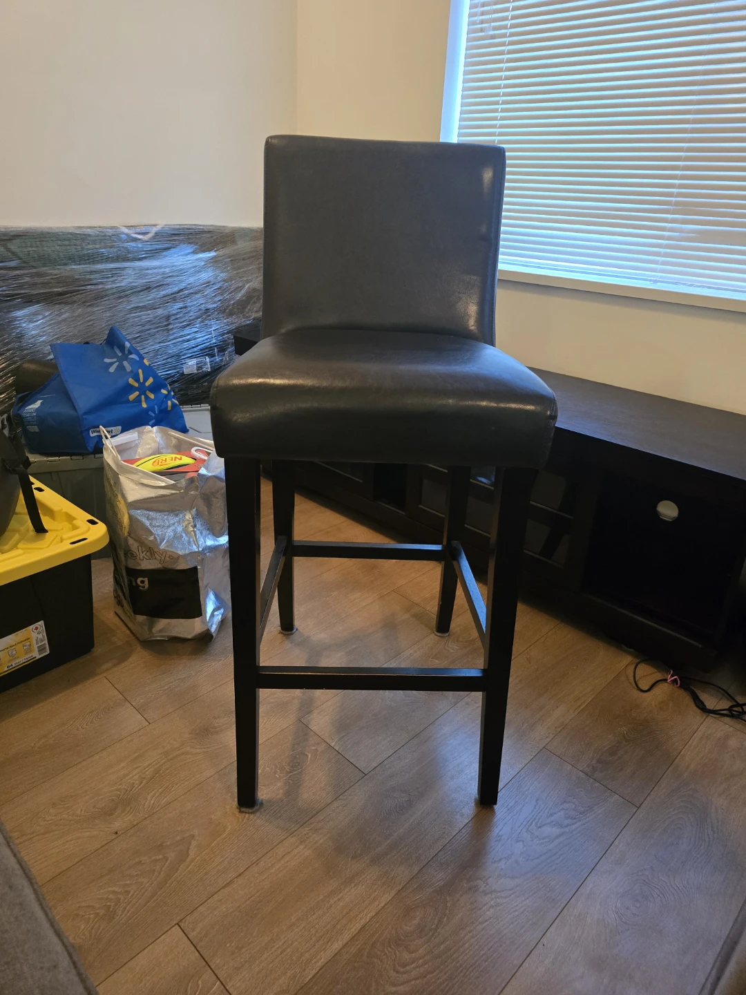 Black Bar Stool