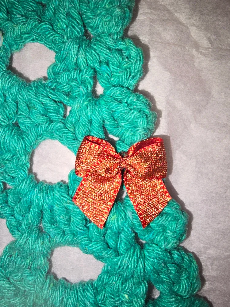 Open to offers: Crocheted Christmas Tree Decoration. #Cleanout image indicator(6)