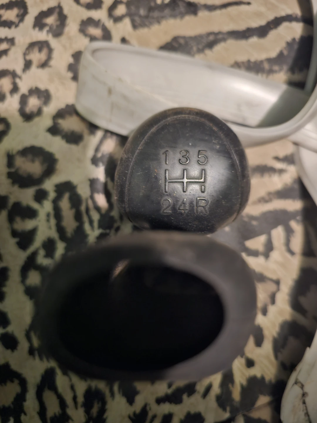 5 speed shifter, extra brake boot