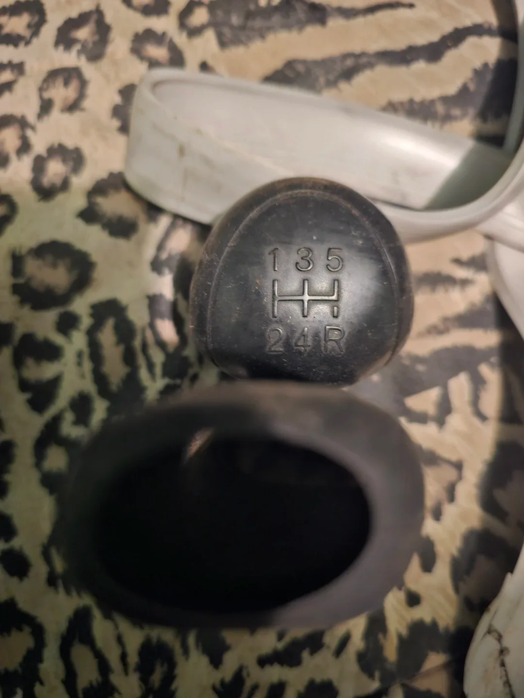 5 speed shifter, extra brake boot