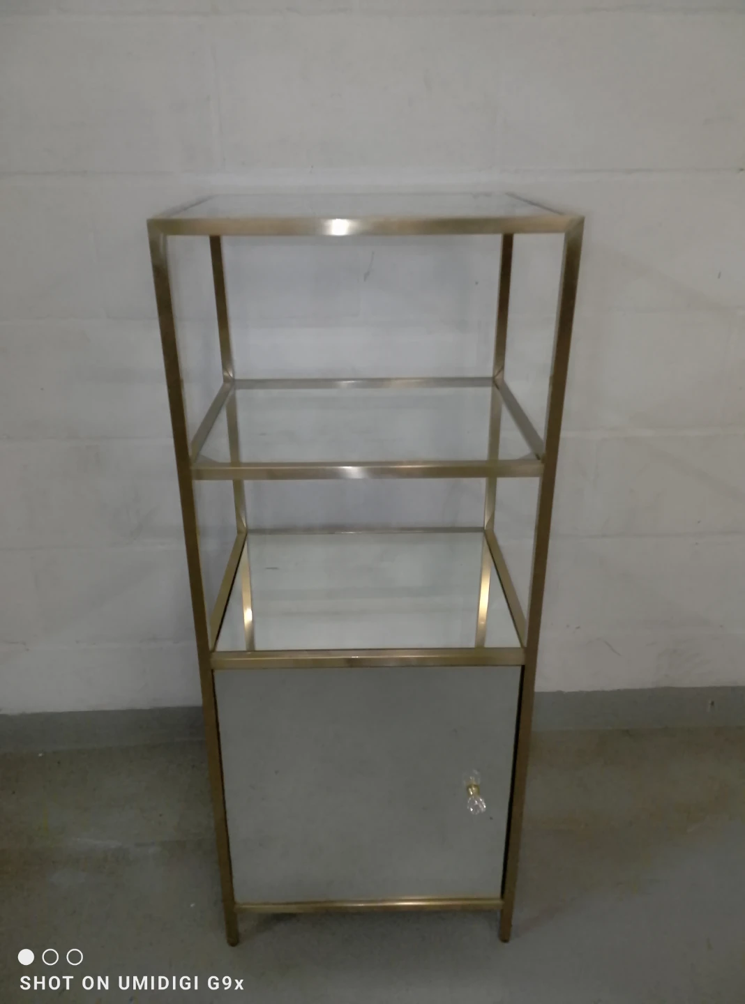 Glass Shelf Unit