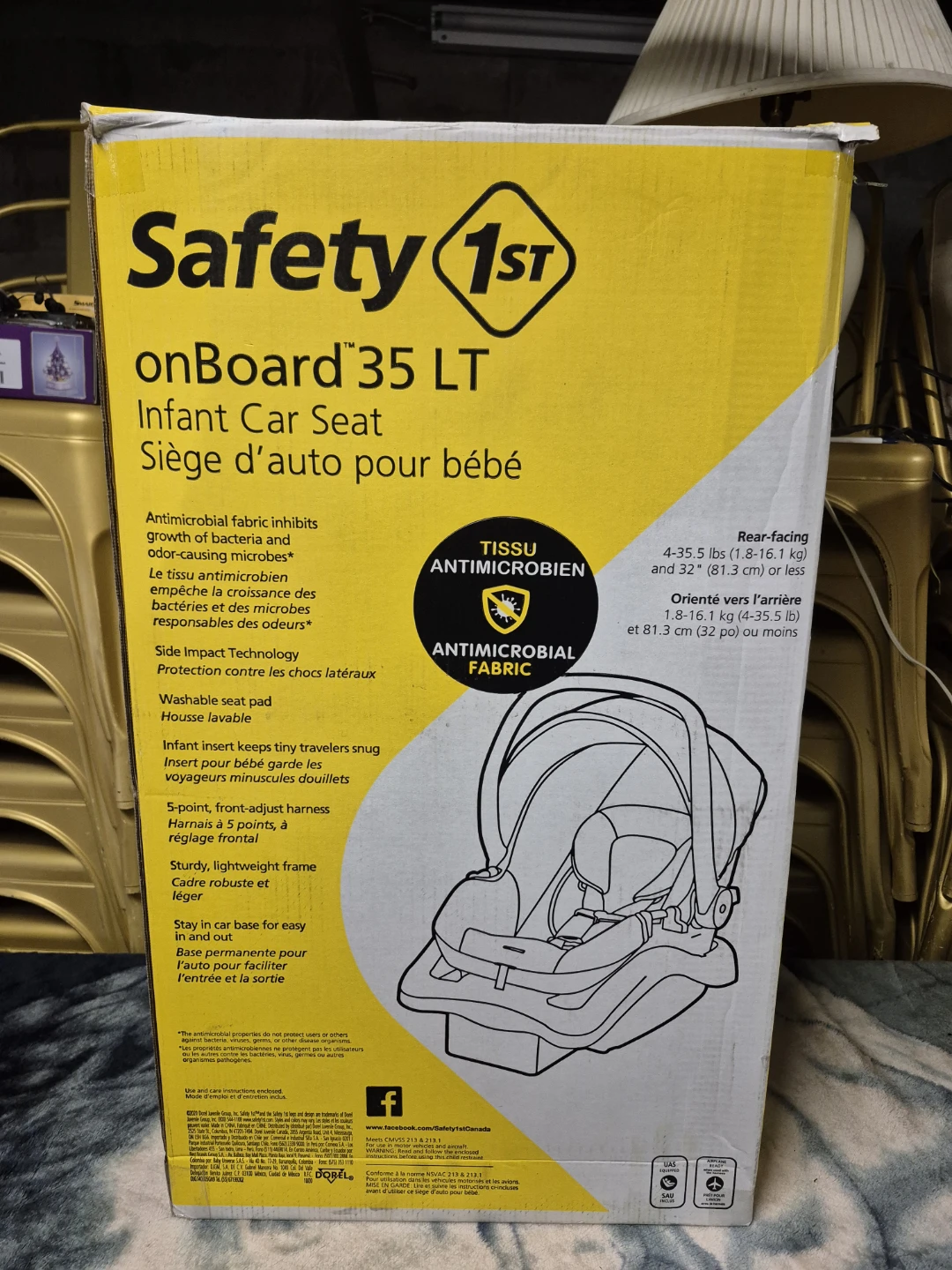 Safety 1st OnBoard 35 LT Infant Car Seat