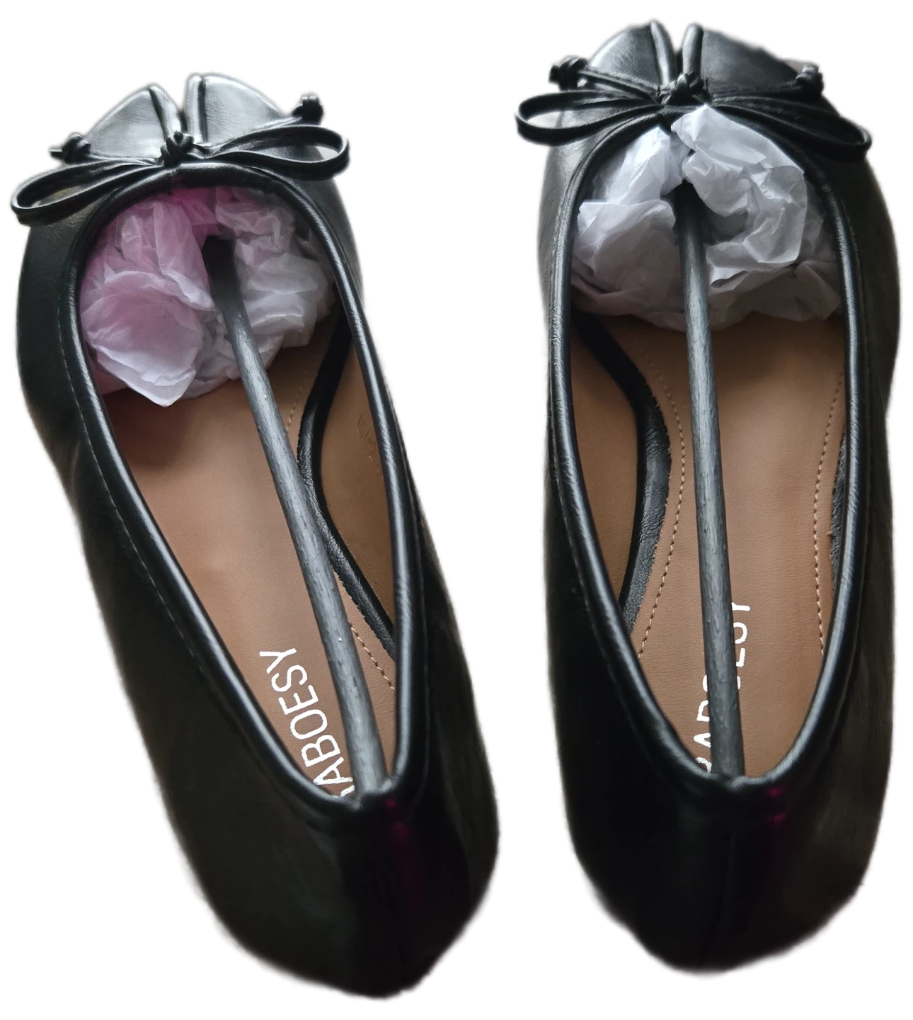 NEW Raboesy Black Ballet Flats - Size 8 - photo 2