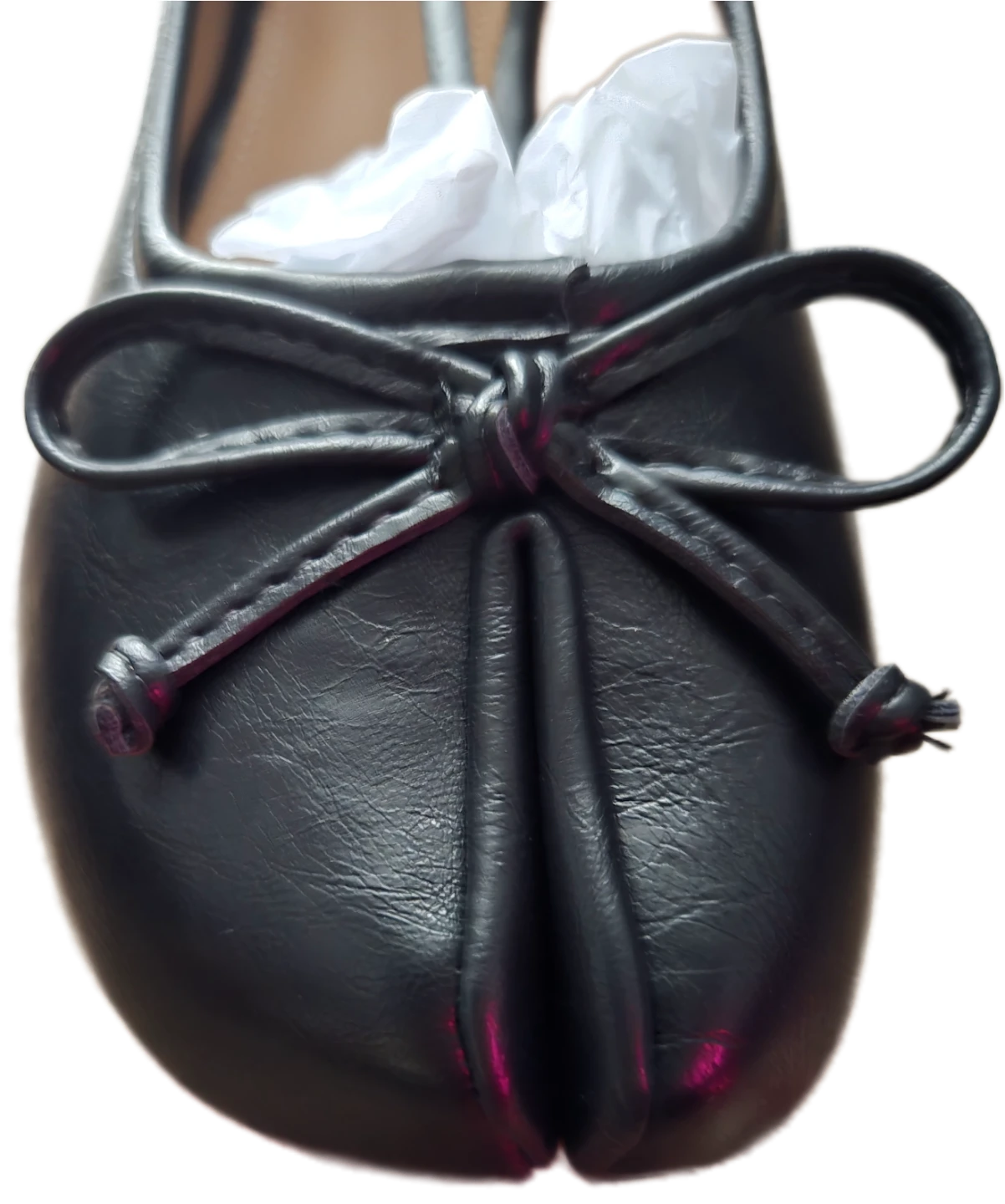 NEW Raboesy Black Ballet Flats - Size 8 - photo 3