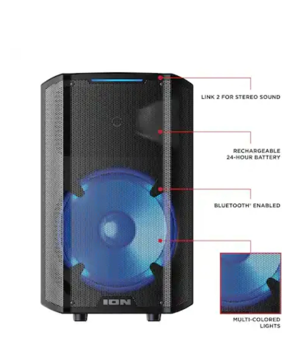 ION Audio Trouper 300 Portable Bluetooth Speaker - photo 3
