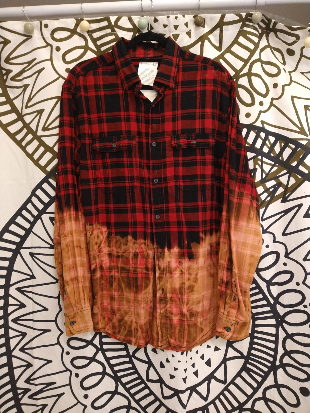 Blessings and Bravery Boutiques size lg  rcid wash flannel