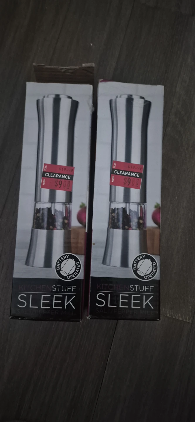 Kitchenstuff Sleek Salt/Pepper Mill - New