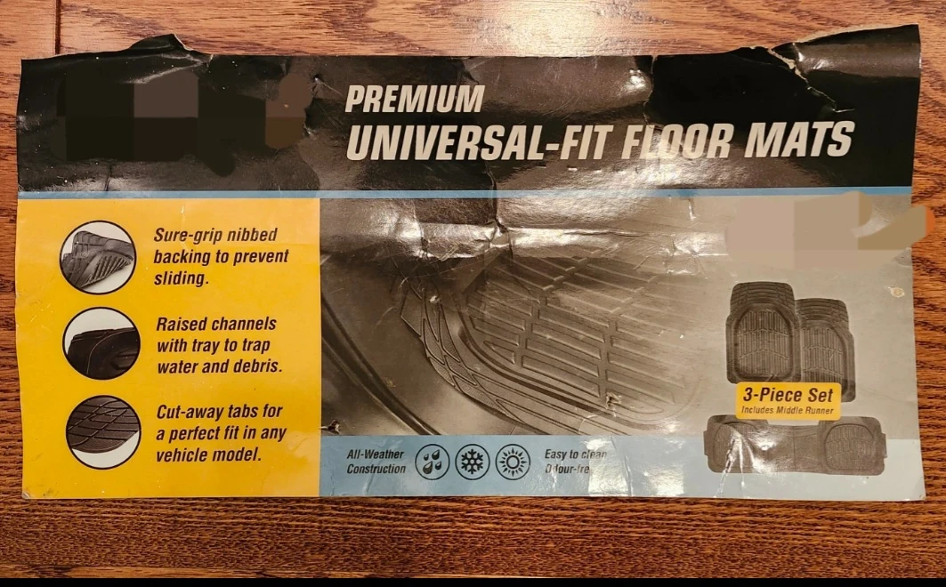 Krown Black Car Floor Mats - photo 3